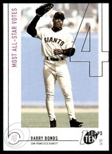 Barry Bonds 2002 Topps Ten #105 Giants MLB READ FREE SHIPPING AutographDen