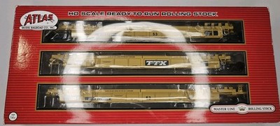 20 002 845 Atlas Master Line TTX 53' Well Car Set #2