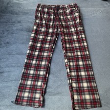 Nautica Men s Red Plaid Drawstring Sleepwear Large