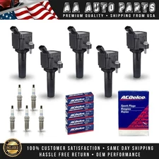 5 Ignition Coil & 5 ACDelco Iridium Spark Plug for 07-12 Chevy Colorado 3.7L l5