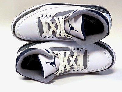 Size 9.5 - Air Jordan 3 Retro Midnight Navy for sale online | eBay