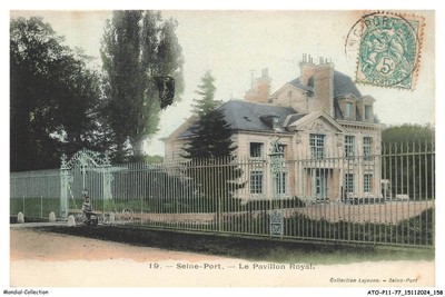 ATOP11-0895-77 - SEINE-PORT - Le pavillon royal