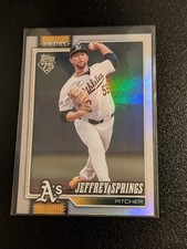 2026 Topps Series 1 Rainbow Foil Jeffrey Springs Athletics #87