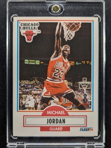 1990-91 FLEER #26 MICHAEL JORDAN 🔥 MINT CENTERED SHARP 🔥 HOF