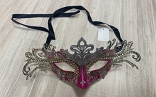 Masquerade Party Mask, Mardi Gras NWT