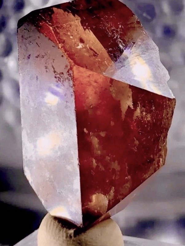 Stone Of Good Fortune Large Imperial Topaz Crystal Natural Raw Brazil Specimen