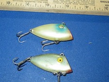 Lot of 2 Tackle Industries Swimin Minnow Heddon Bayou Boogie Lures