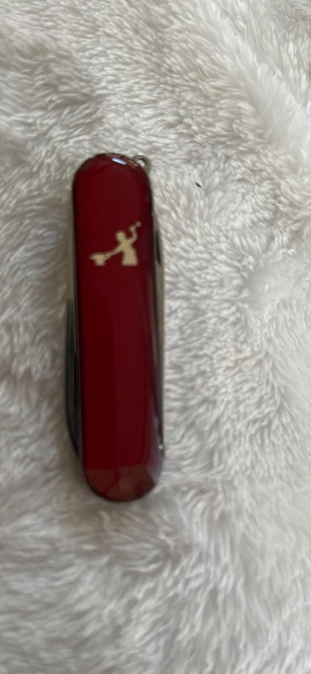 Navaja suiza Schrade+ DL-2 EE. UU. de colección mango rojo Foto 3 de 4