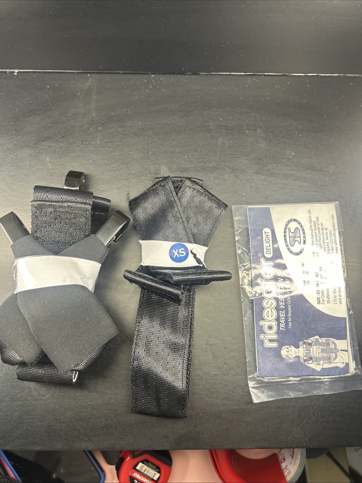 Ride Safer Travel Vest Gen 5, X-small JD14101BLB NEW