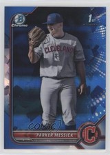 2022 Bowman Chrome Draft Sapphire Edition Parker Messick #BDC-71 4l3