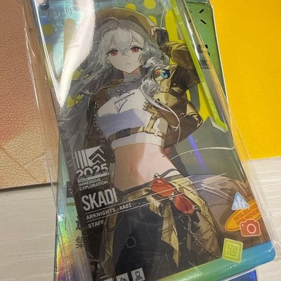 Arknights Wilds' Echoes Pass Authentication Sticker Collectible Limited Edition