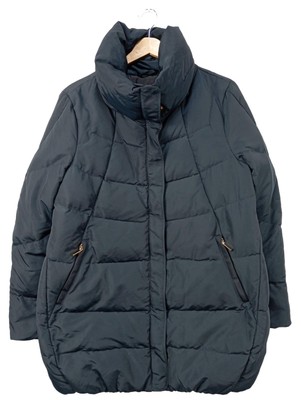 ZARA BASIC Winterjacke Damen Gr. DE 40 blau Casual-Look
