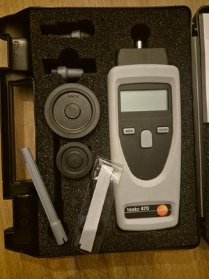 Testo 470 Drehzahlmesser in einem sehr gutem Zustand.