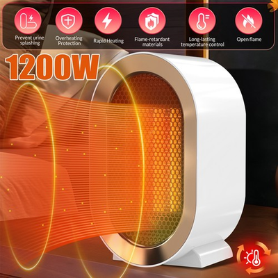 #ad 1200W Electric Heater Heating Fan Electric Space Heater for Room Office Home $14.98