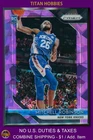 2018 Panini Prizm Basketball Prizms Purple Ice Mitchell Robinson #227 PSA 8.5