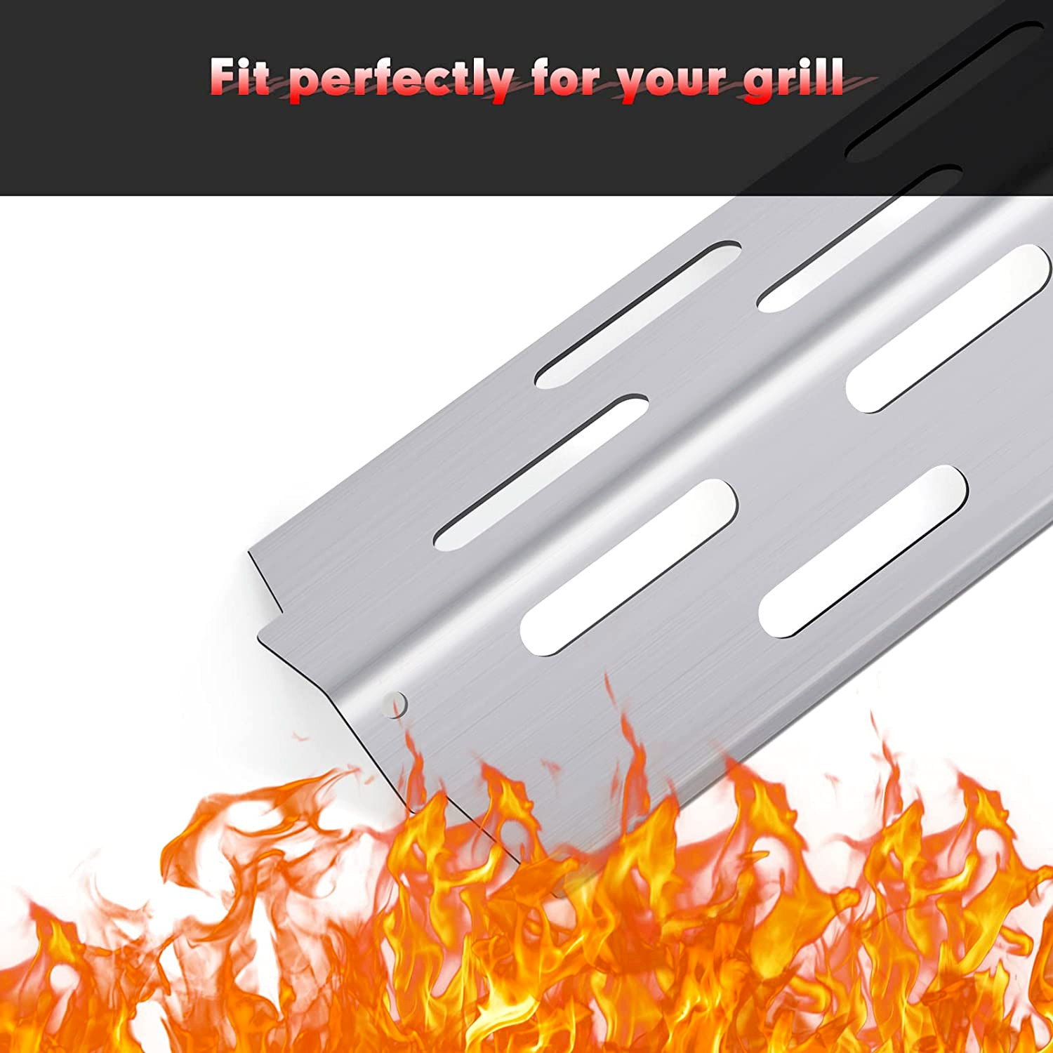 Grill Flavorizer Bars And Heat Deflectors Kit for Weber Genesis II E/S 410 440
