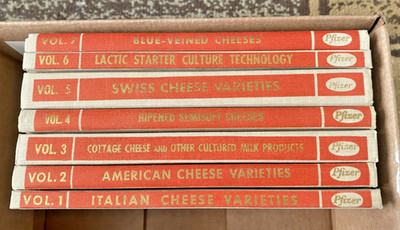 Pfizer Cheese Monographs COMPLETE SET Vol I VII Cheesemaking Dairy Science