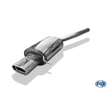 FOX Racinganlage ab Kat 1x135x80mm mit Absorber für VW Golf 5 Variant VW Jetta