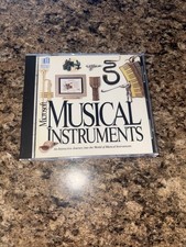 Microsoft Musical Instruments CD-ROM 1991 NM