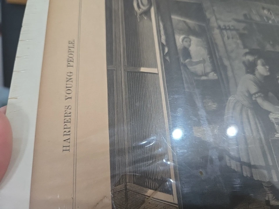 Harper's Young People", Published For HARPER & BROTHERS 03/29/1881 Foto 3 de 4