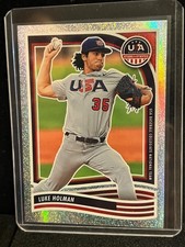 Luke Holman 2024 USA Baseball Stars & Stripes - Opening Day Parallel - #8