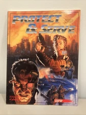 Cyberpunk Protect & Serve RPG R. Talsorian Games Vintage 1992.
