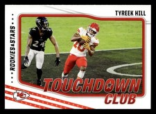 Tyreek Hill 2021 Rookies & Stars #TDC-4 Chiefs TOUCHDOWN CLUB