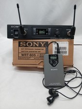 Sony UHF Synthesized Transmitter WRT-805 and Synthesized Diversity Tuner WRR-800