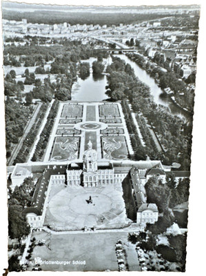 Postkarte AK Berlin Charlottenburger Schloss Gelaufen 1962