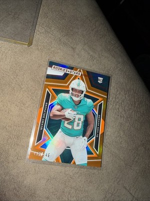 2023 Panini Rookies & Stars - Rookies De'Von Achane #132 Orange 136 /149 (RC)