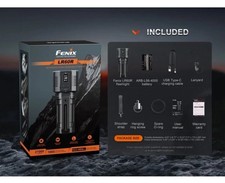 Fenix LR60R LED Taschenlampe Suchscheinwerfer 21000 Lumen Akku Tragegurt-neu ovp