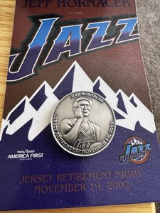 Jeff Horneck Jersey Retirement Coin November 19 2002 Limited Edition