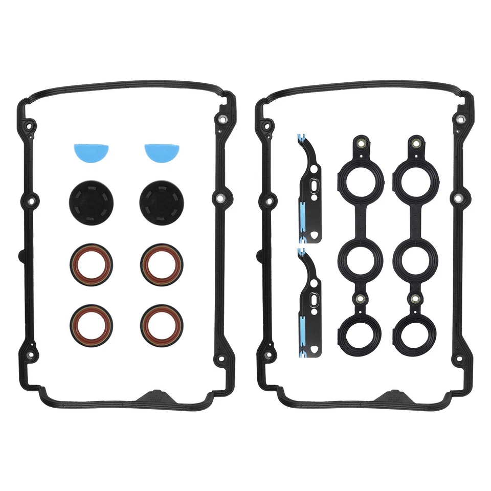 Kit de junta de motor de sellado cubierta de válvula para Audi A6 1998-2001 impermeable a prueba de aceite Foto 3 de 4