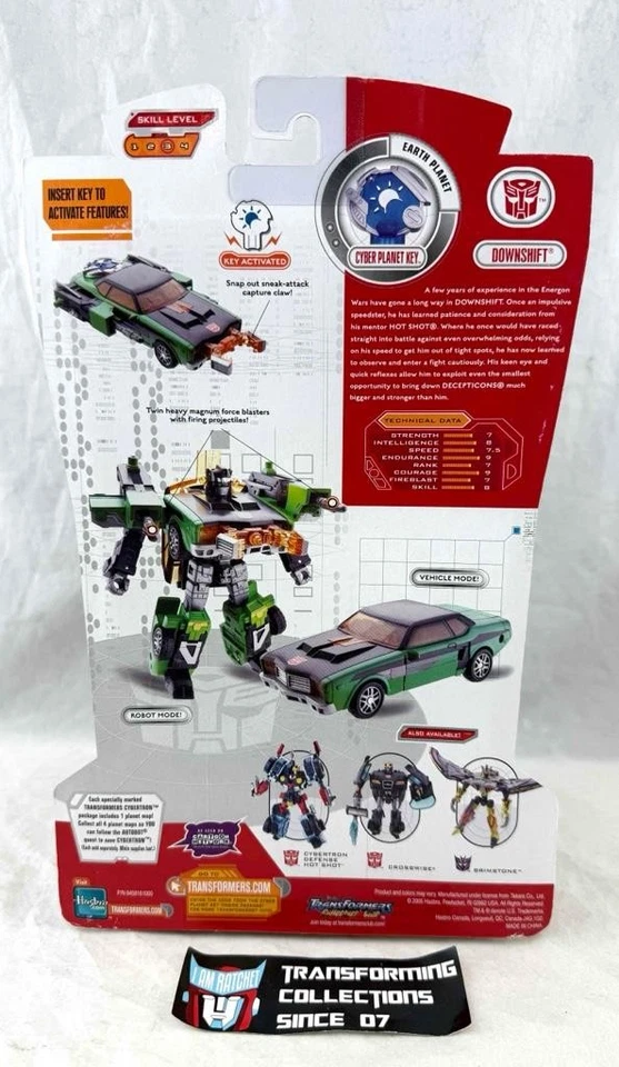 Transformers Cybertron RID Deluxe Class Downshift MOSC - Image 2 of 2