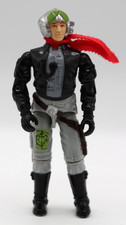 1988 GI Joe Ghostrider 3.75" Action Figure Phantom X-19 Pilot v1 Hasbro ARAH