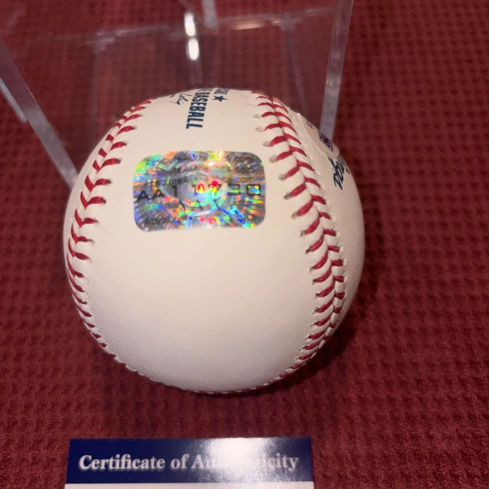 Denny McLain Autographed Signed Baseball - MLB Tigers Inscribed MVP 68- PSA/DNA - Image 4 of 4