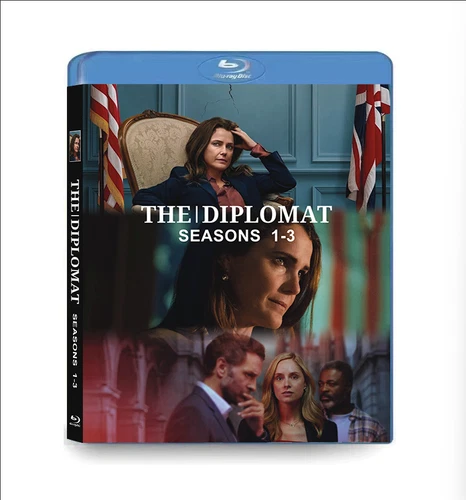 The Diplomat Season 1-3 (2025)3BD All Region New Box Set