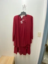 DRAPER'S & DAMON'S WOMEN 2 PC DRESS, SIZE PS, (ID#25142-428)