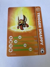 Skylanders TRAP TEAM Card TRIGGER SNAPPY Character Card