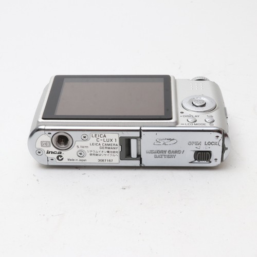 【Excellent+5】Leica C-LUX 1 Compact Digital Camera 6MP Silver from Japan - Picture 5 of 10