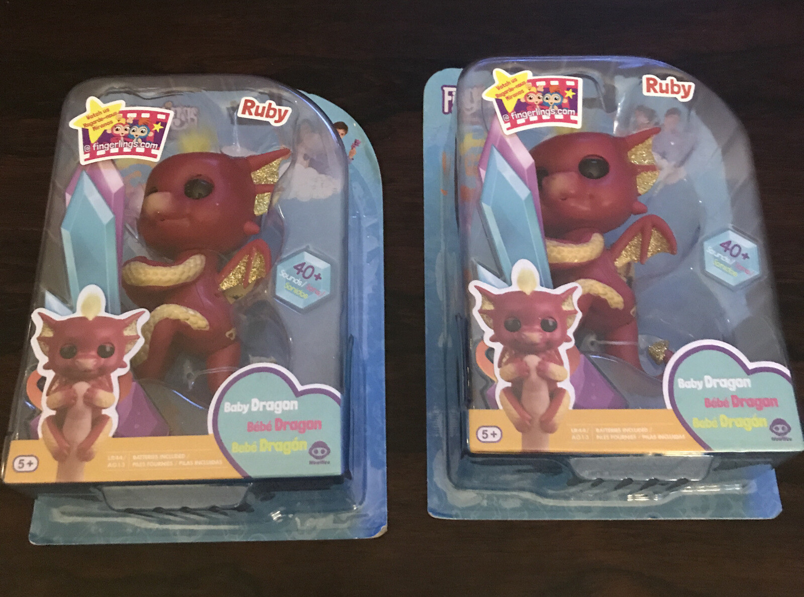 Wowwee Fingerlings Ruby Baby Dragon 40 Plus Sounds For Sale Online Ebay