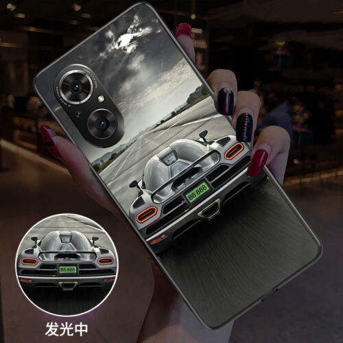 LED Induction Sports Car Light up Phone Case Cover for iPhone 16 15 13 Pro Max - Picture 19 of 23