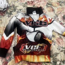 VARSITY SPIRIT Red And White Cheer Jacket Sz S USA made