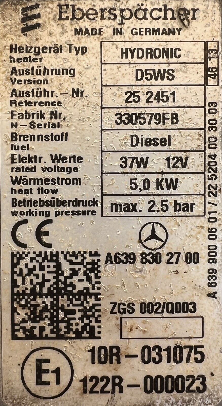 ebersp-cher-standheizung-diesel-d5ws-25-2451-5kw-mercedes-vito-viano