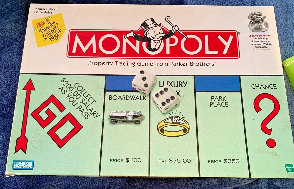 MONOPOLY ボードゲーム Parker Brothers 新品未開封 3 Vintage 1964 Monopoly Board Game Parker Brothers W/ Original Box
