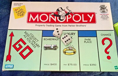 MONOPOLY ボードゲーム Parker Brothers 新品未開封 3 Monopoly Vintage Incomplete Board Game Parker Bros 1954 | eBay