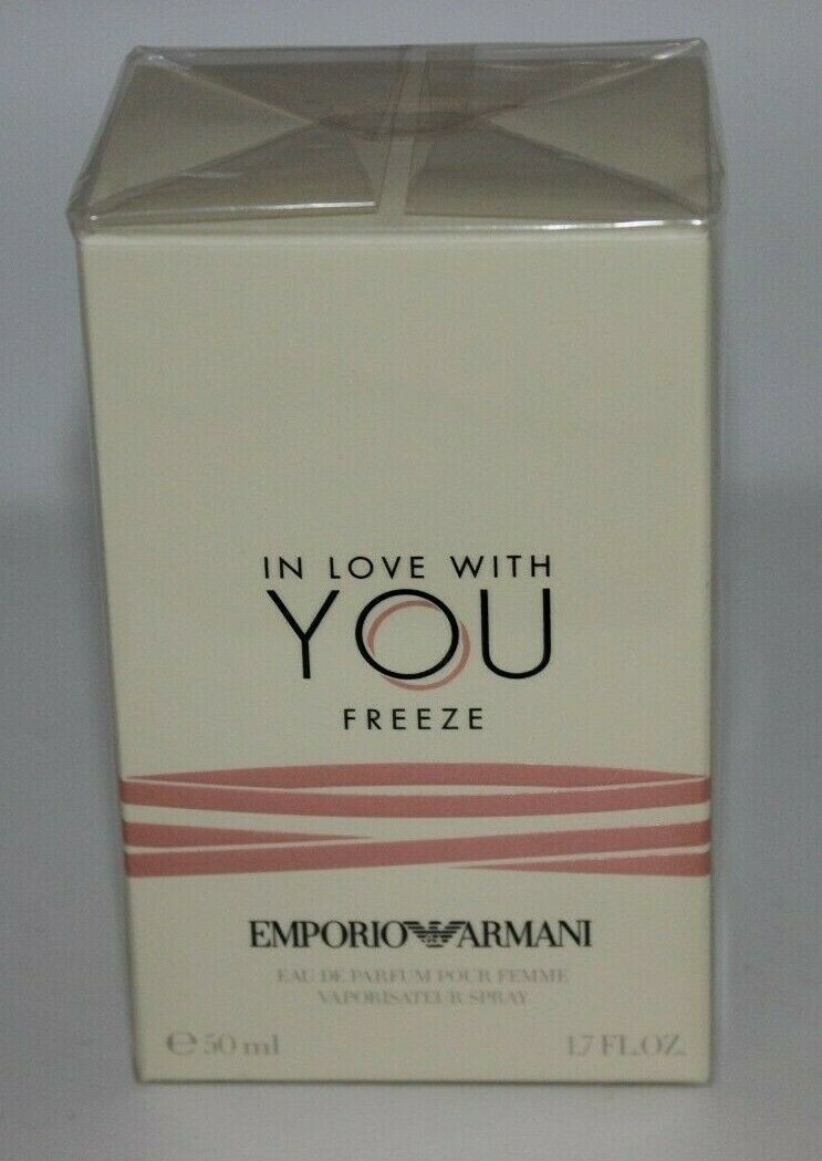 Emporio Armani in Love With You Freeze Eau De Parfum 50ml X for