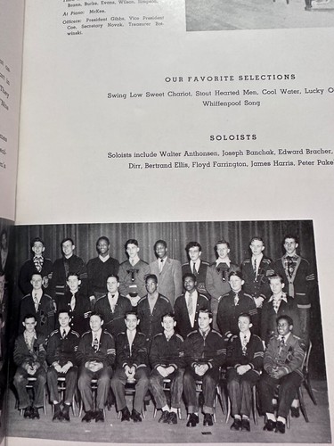VTG. 1950 Tilden Technical High School Yearbook, Chicago, IL Genealogy Use - Picture 16 of 23