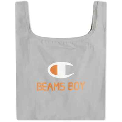 24A99 Champion X Beams Boy Collaboration Medium Nylon Waterproof Tote Bag