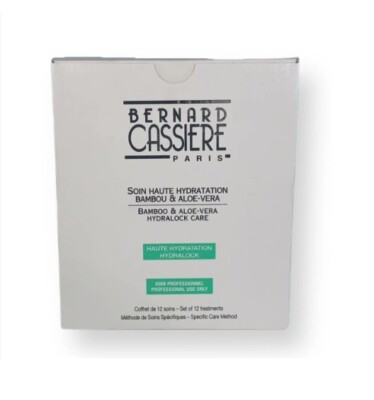 Bernard Cassiere Bamboo Aloe-vera Hydralock Treatment 12 Cares #dkau